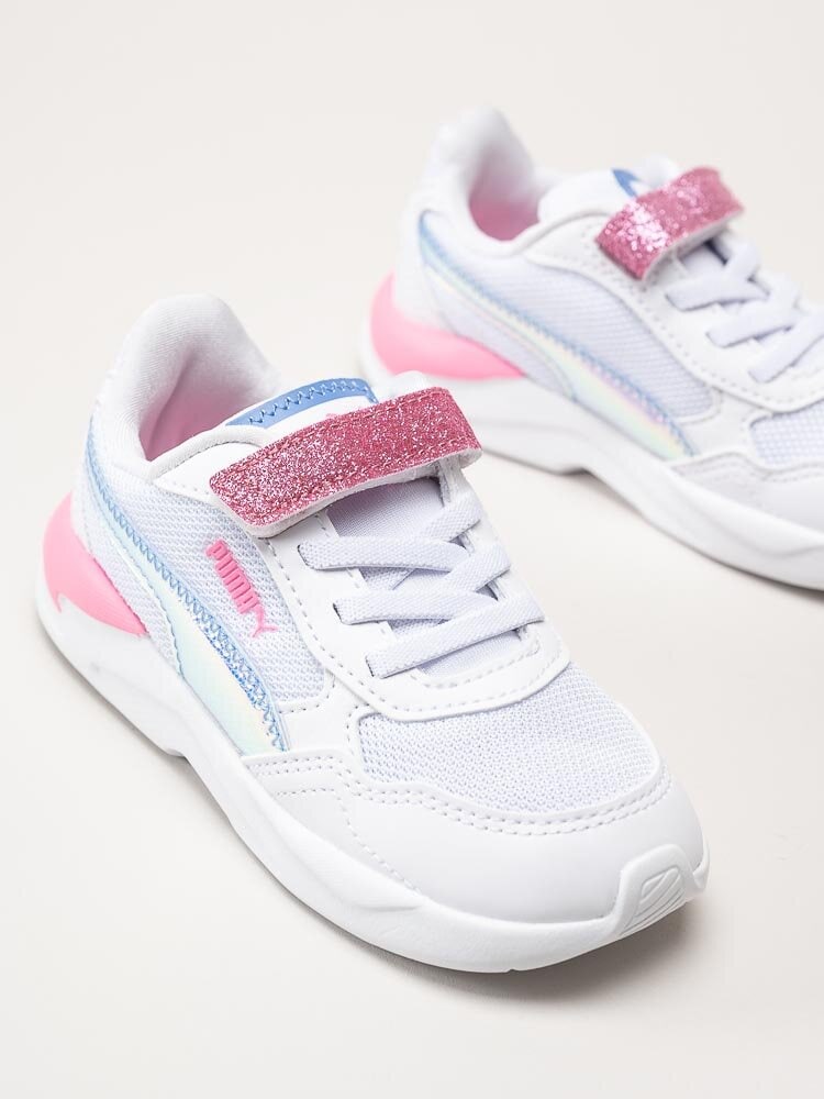 Puma - X-Ray Speed Lite AC - Vita sneakers med rosa detaljer