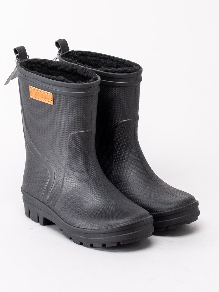 50203001 Hummel Thermo Boot Jr Black 206869-2001 Svarta fodrade gummistövlar-3