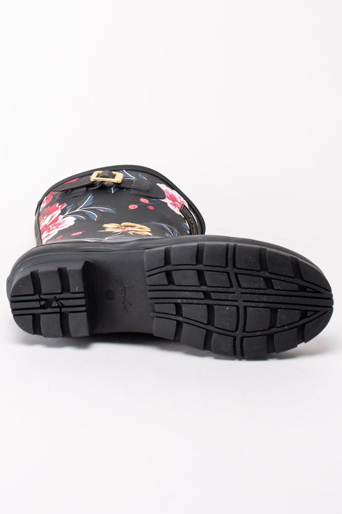50203015 Joules Molly Welly Black Floral 209675-BLACKFLORL Svarta gummistövlar med blommor-5