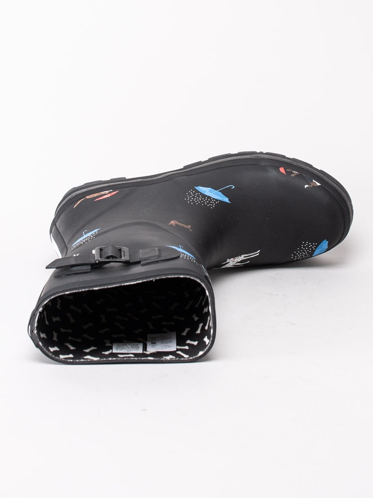 50203016 Joules Molly Welly 209675-BLKCATDOG Black Cat Dog Svarta gummistövlar med djurprint -4