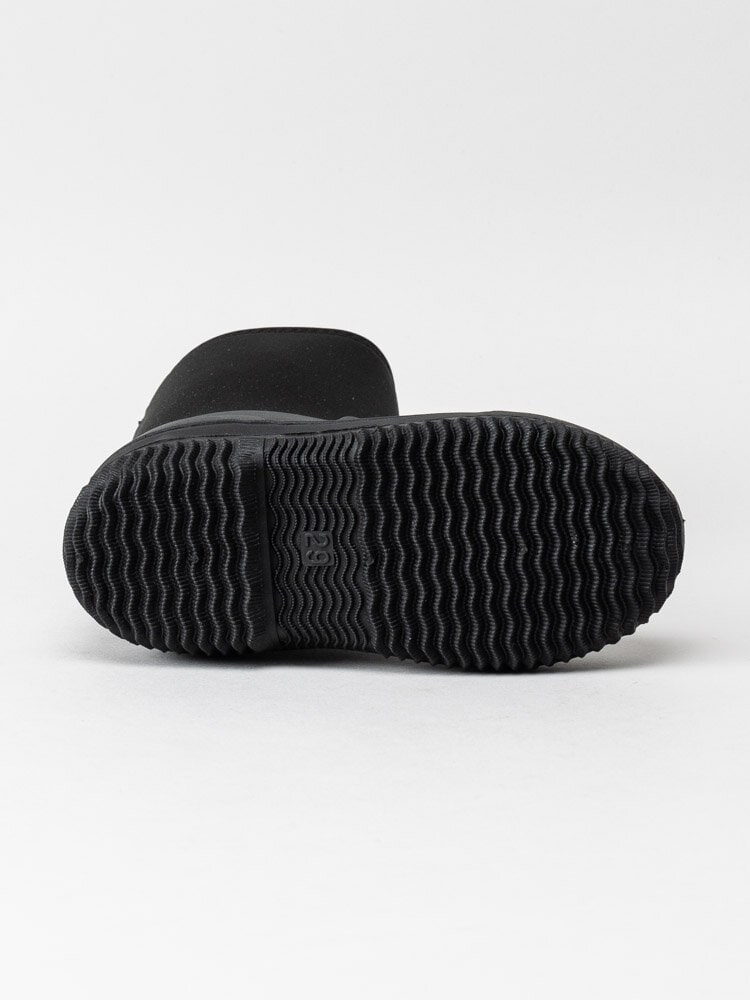 Viking Footwear - Slush - Svarta gummistövlar med neoprenskaft