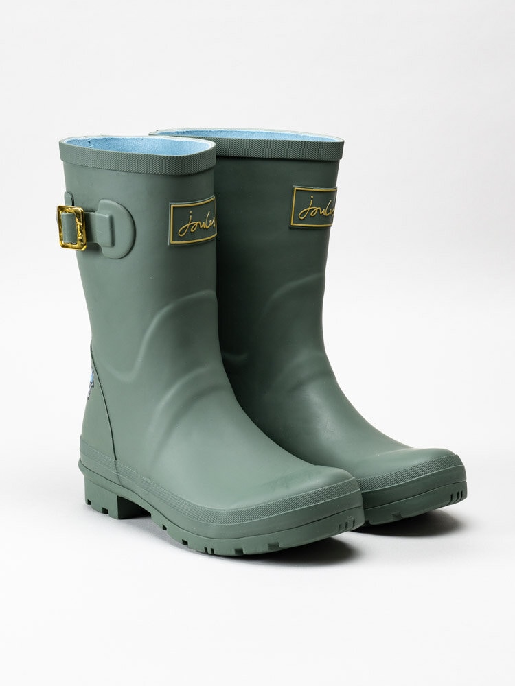 Molly Welly - Gröna gummistövlar med fjärilsmotiv