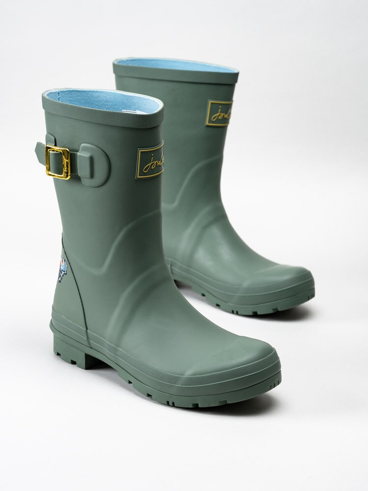 Molly Welly - Gröna gummistövlar med fjärilsmotiv