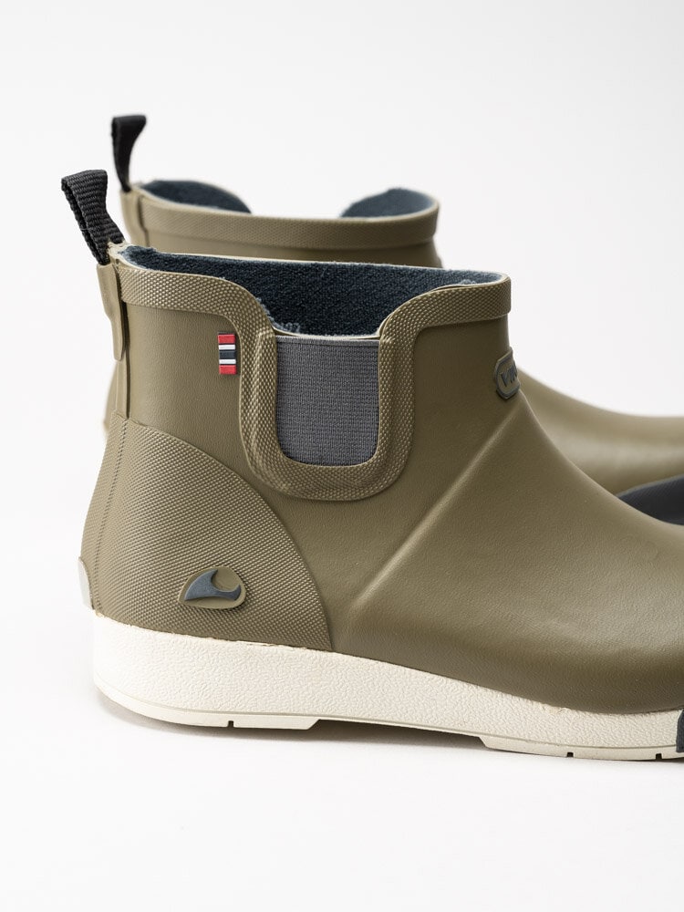 Viking Footwear - River Chelsea - Khakigröna låga gummistövlar