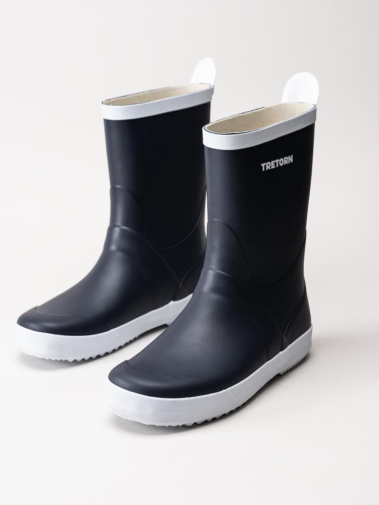 Tretorn - Wings - Mörkblå unisex seglar-gummistövlar