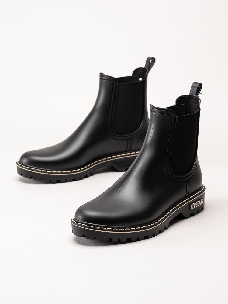 Verbenas - Gaudi Downtown - Svarta vattentåliga chelsea boots