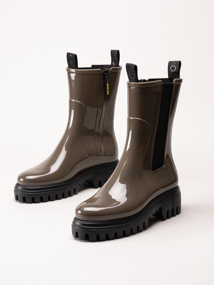 Lemon Jelly - City 16 - Bruna vattentåliga chelsea boots