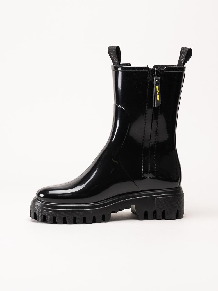 Lemon Jelly - City 01 - Svarta vattentåliga chelsea boots