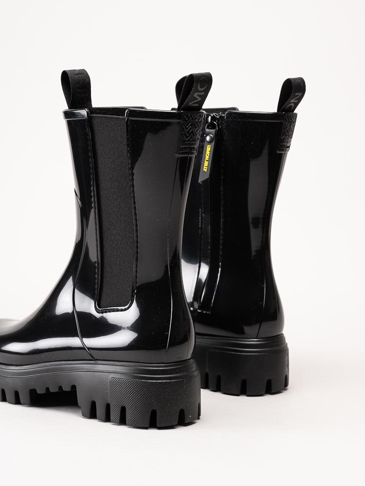 Lemon Jelly - City 01 - Svarta vattentåliga chelsea boots