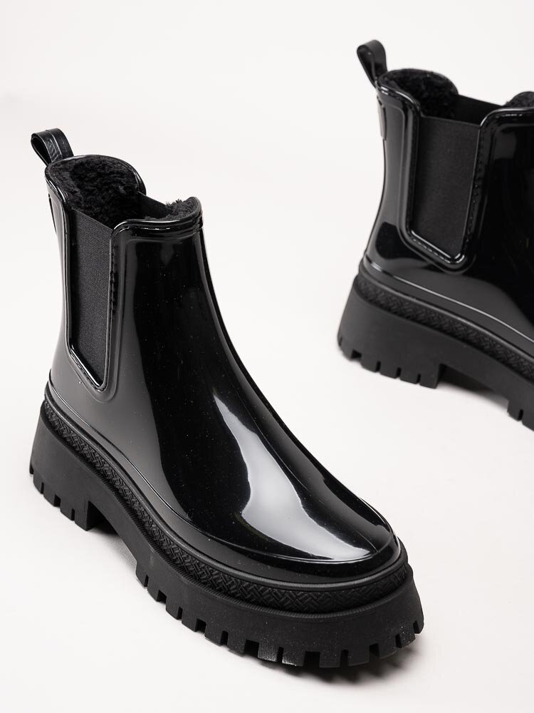 Lemon Jelly - Carter 01 - Svarta vattentåliga chelsea boots