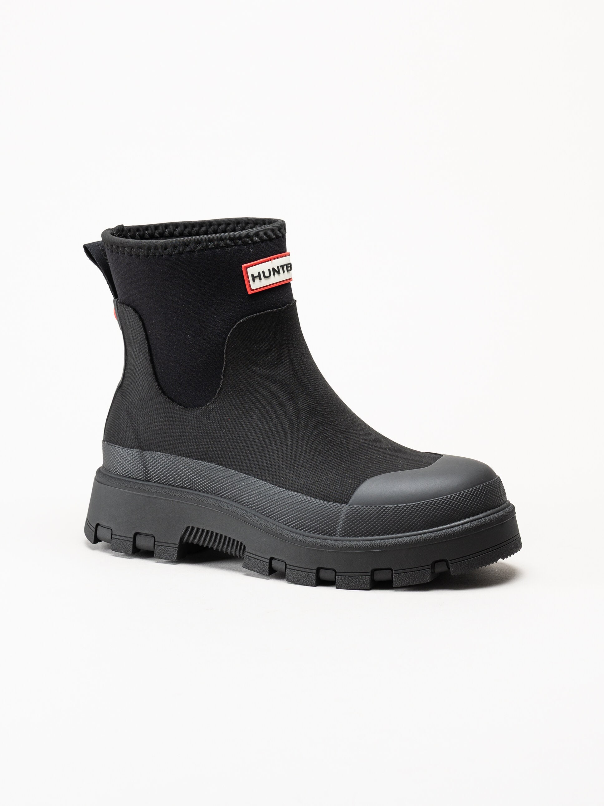 Hunter - Unisex Elements Neoprene - Svarta låga gummistövlar