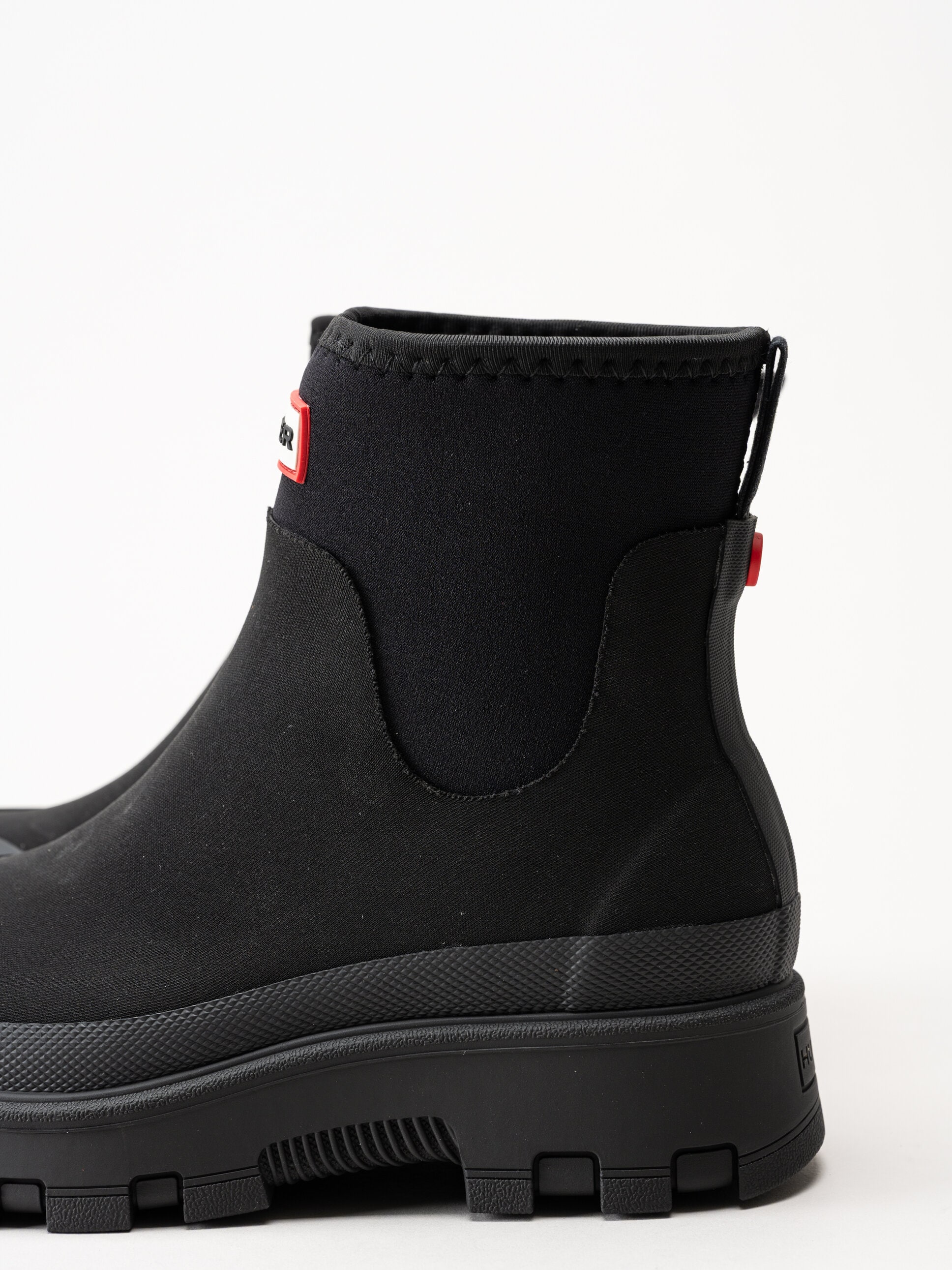 Hunter - Unisex Elements Neoprene - Svarta låga gummistövlar