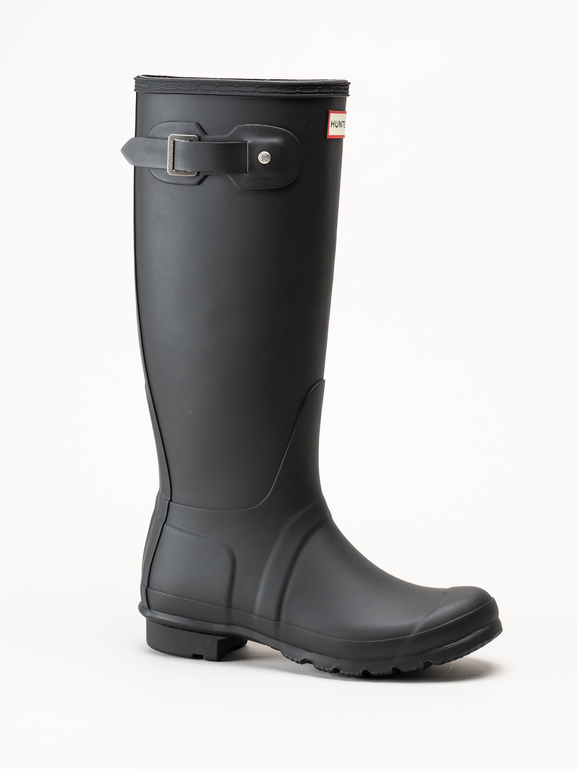 Hunter - Womens Original Tall Boot - Svarta höga gummistövlar