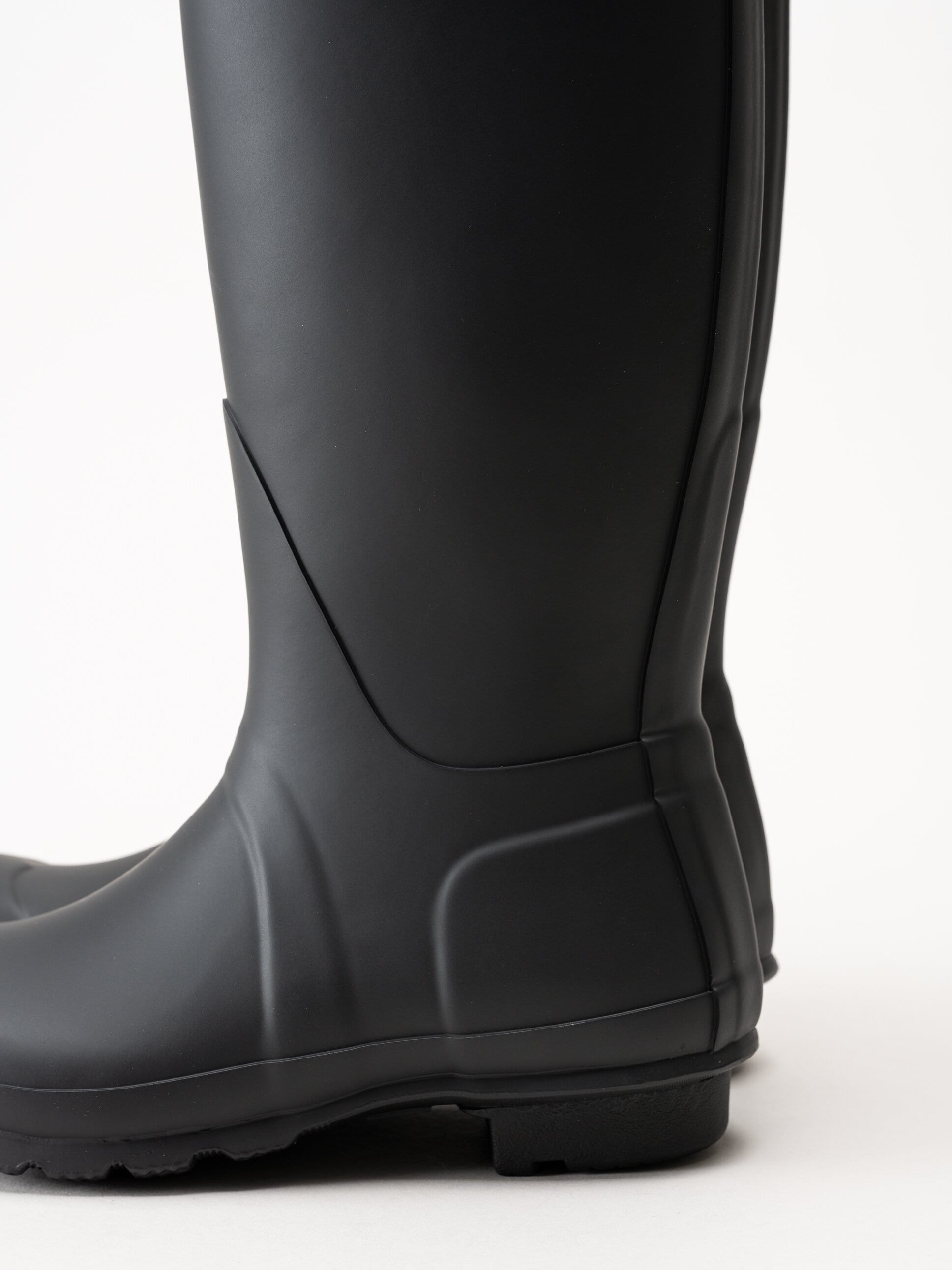 Hunter - Womens Original Tall Boot - Svarta höga gummistövlar