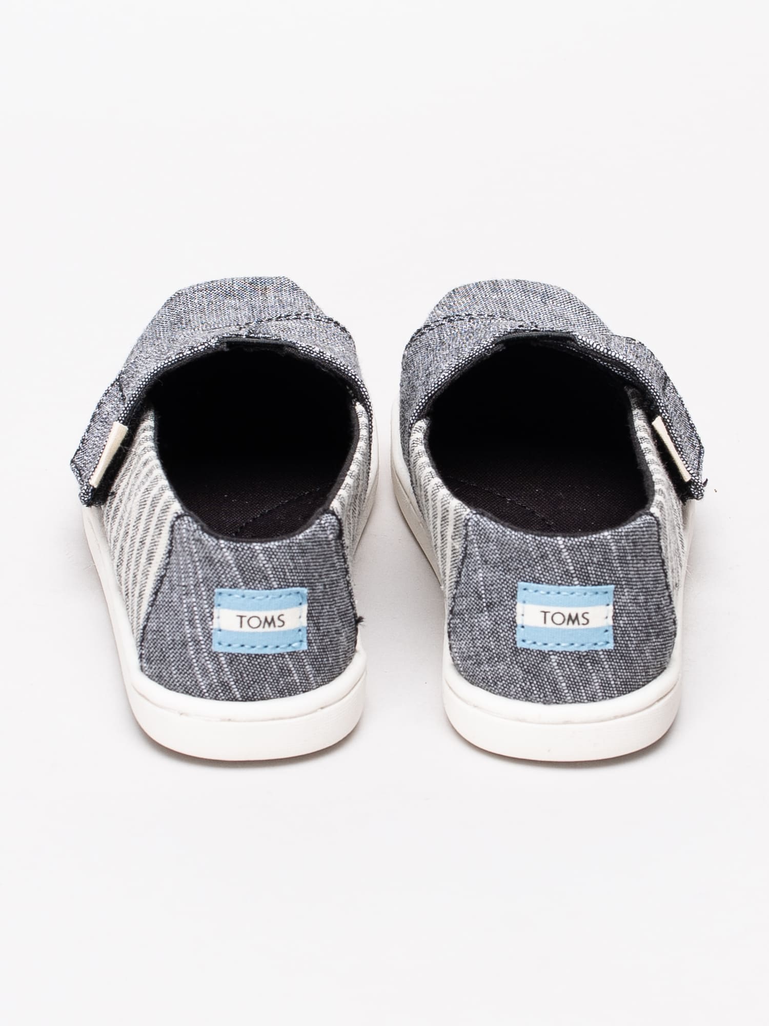 53191020 Toms Alpargata Seasonal New Tiny 10013351 mörkblå randiga slip on tygskor barnskor-4