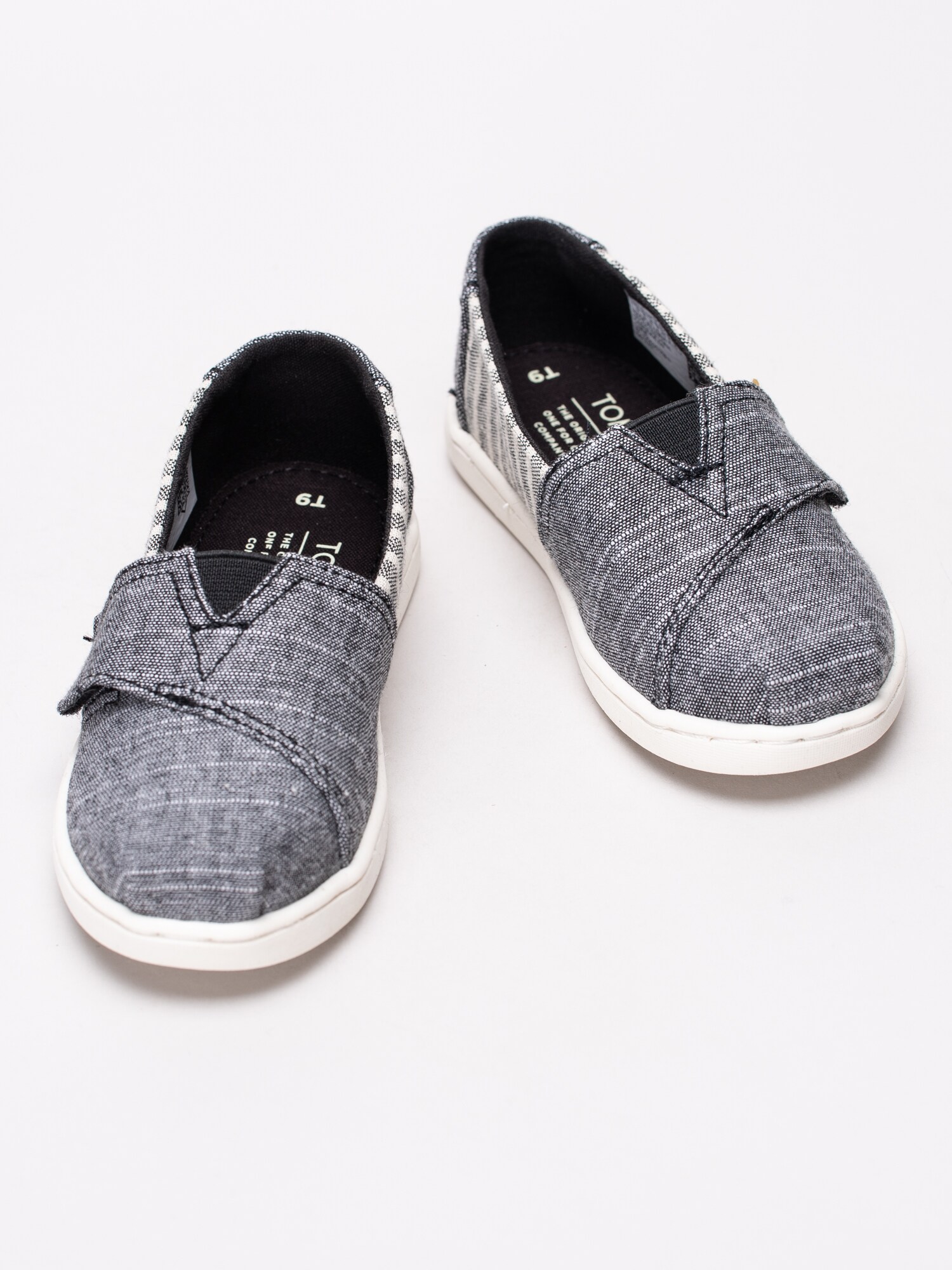 53191020 Toms Alpargata Seasonal New Tiny 10013351 mörkblå randiga slip on tygskor barnskor-7