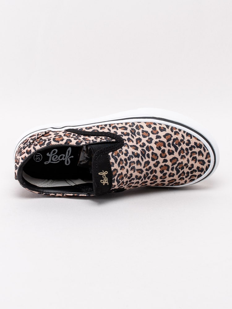 53201009 Leaf Ingared LINGA201H-LEO Leopardmönstrade slip on sneakers-4