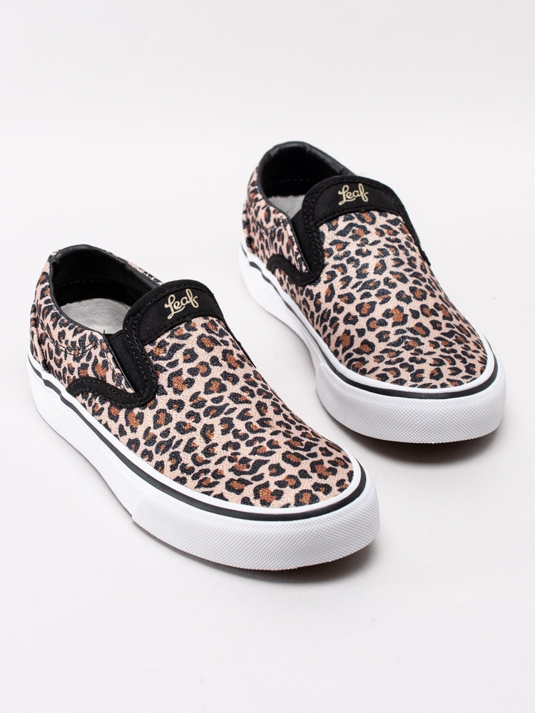 53201009 Leaf Ingared LINGA201H-LEO Leopardmönstrade slip on sneakers-6