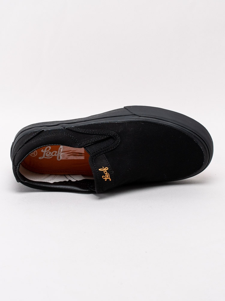 53201010 Leaf Ingared LINGA201H-BLACK Svarta slip on sneakers-4
