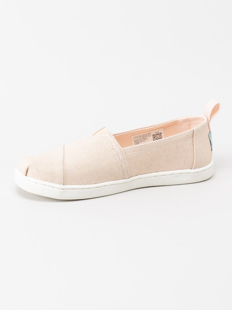 Toms - Alpargata - Rosa espadrillos i textil