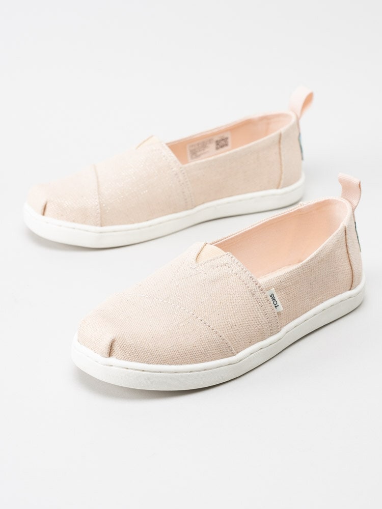 Toms - Alpargata - Rosa espadrillos i textil