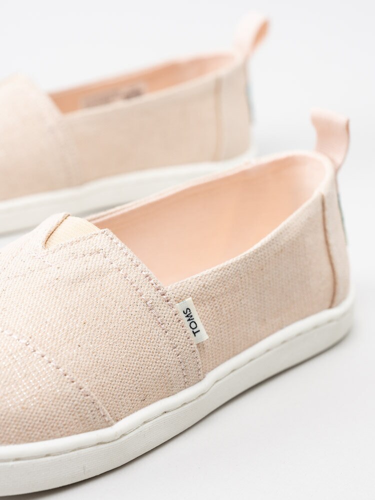 Toms - Alpargata - Rosa espadrillos i textil