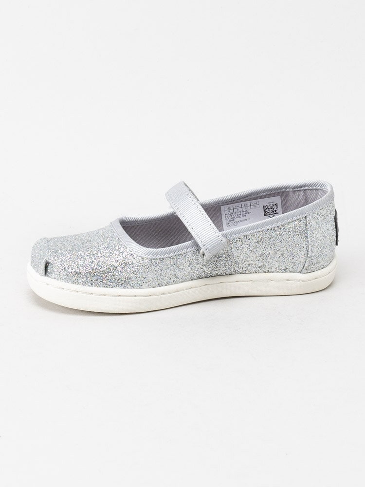 Toms - Mary Jane - Silverglittriga ballerinaskor