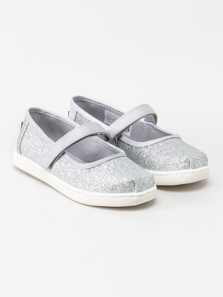 Toms - Mary Jane - Silverglittriga ballerinaskor