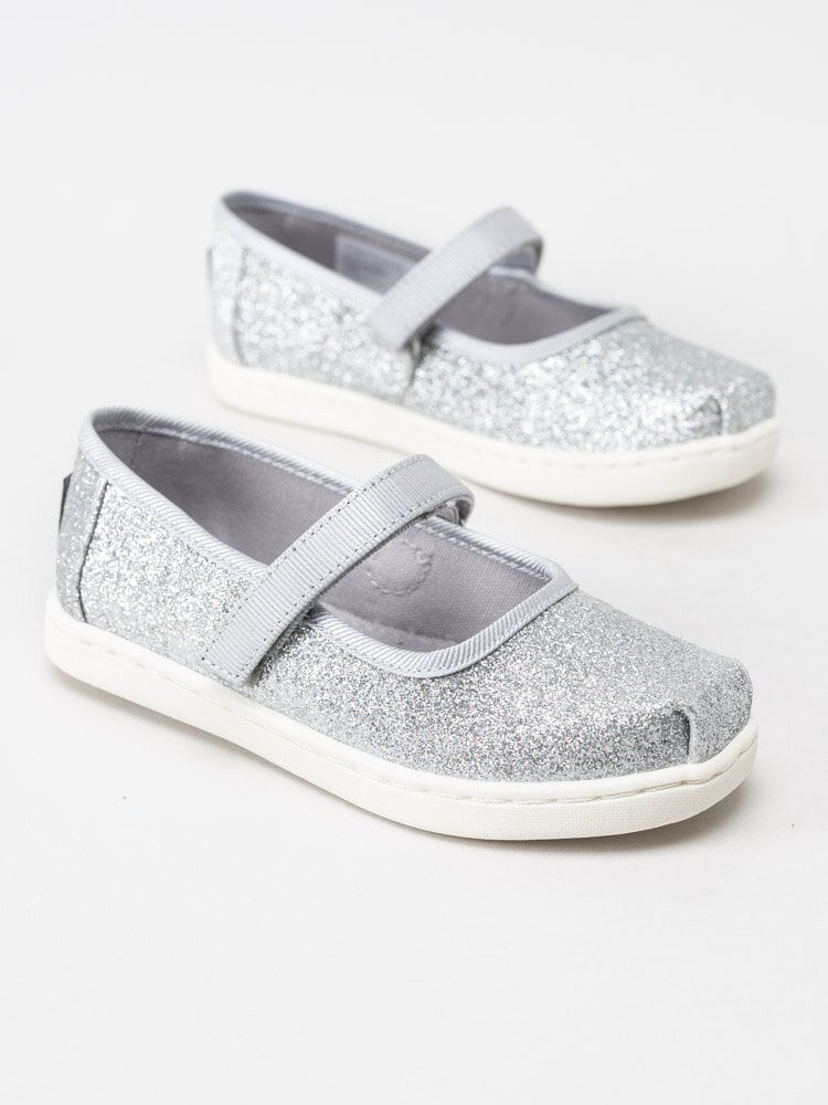 Toms - Mary Jane - Silverglittriga ballerinaskor