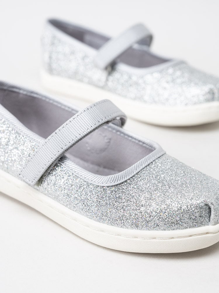 Toms - Mary Jane - Silverglittriga ballerinaskor