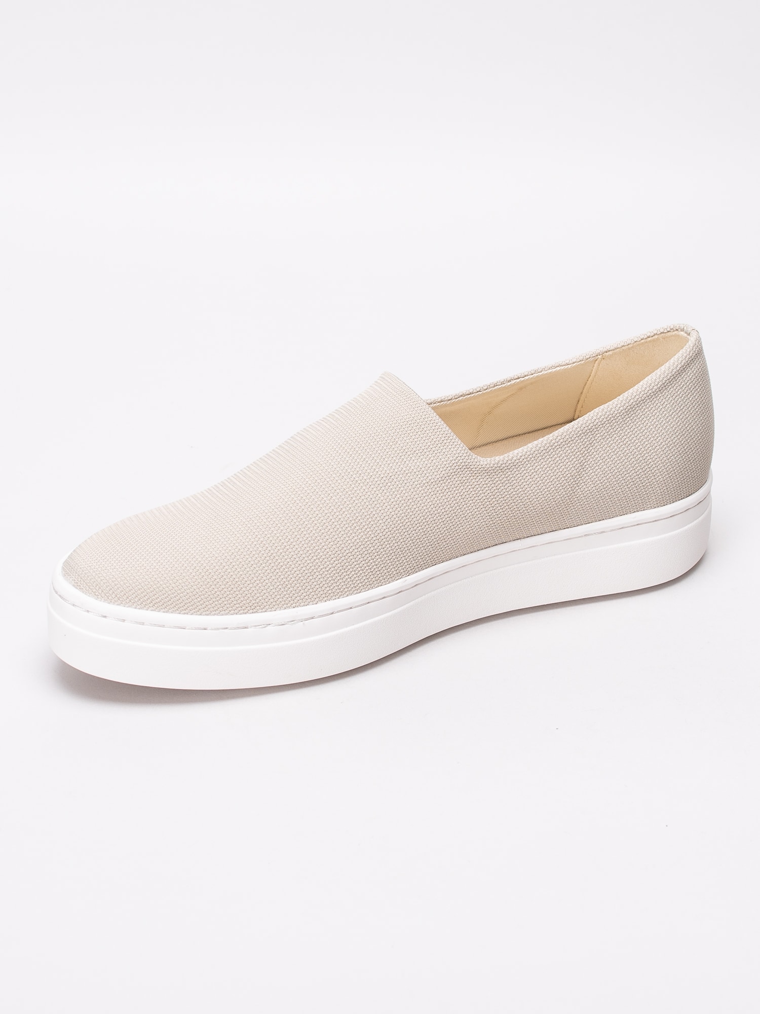 54191020 Vagabond Camille 4745-180-11 beige slip ons sneakers i stickad nylon-2