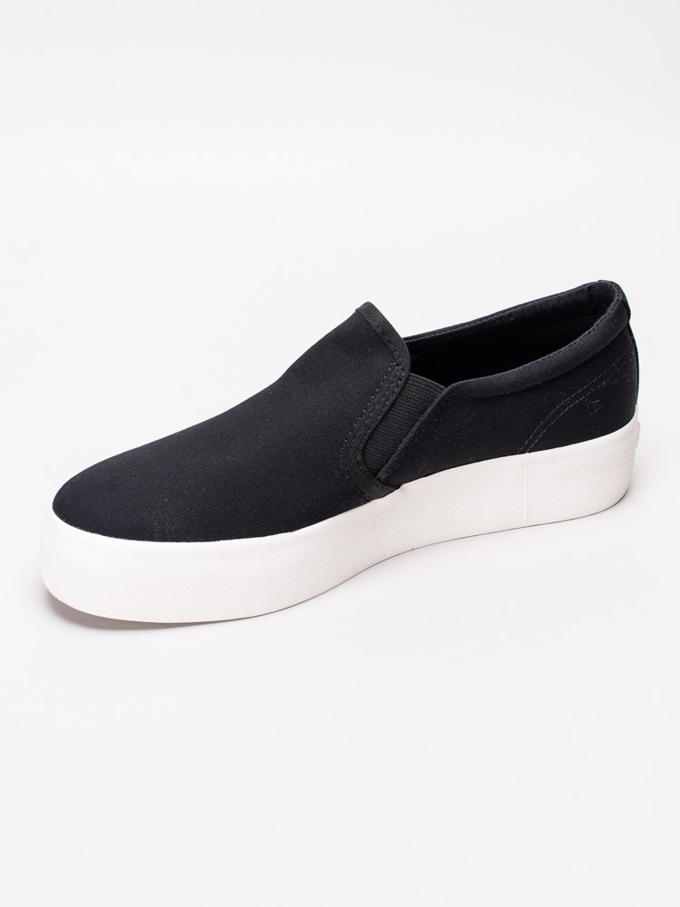 54201017 Vagabond Peggy 4544-280-20 Svarta slip on sneakers med platåsula-2