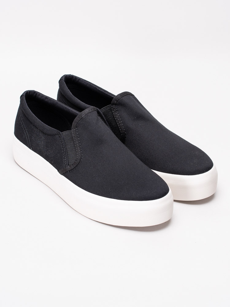 54201017 Vagabond Peggy 4544-280-20 Svarta slip on sneakers med platåsula-3