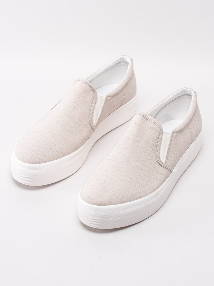 54201018 Vagabond Peggy 4544-280-03 Beige slip on sneakers med platå-6