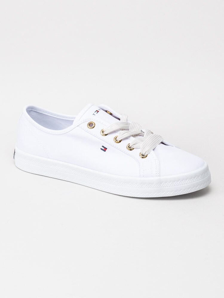 Tommy Hilfiger - Essential Nautical - Vita sneakers i textil