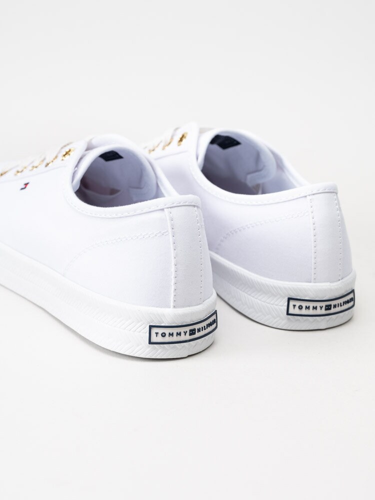 Tommy Hilfiger - Essential Nautical - Vita sneakers i textil