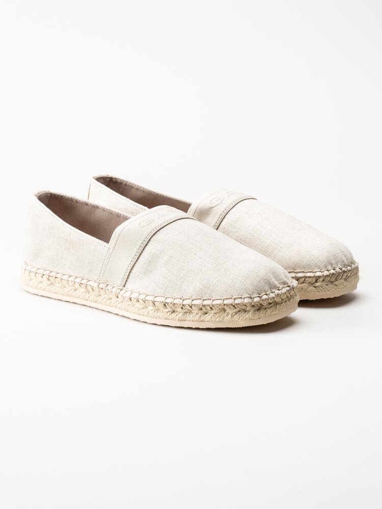 Gant Footwear - Lular Espadrille - Ljusbeige espadrillos i textil