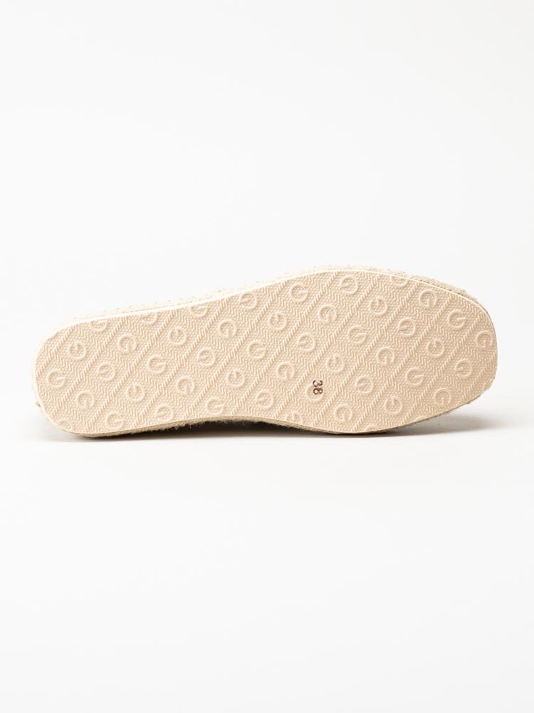 Gant Footwear - Lular Espadrille - Ljusbeige espadrillos i textil