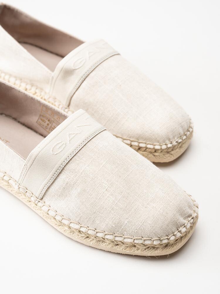 Gant Footwear - Lular Espadrille - Ljusbeige espadrillos i textil