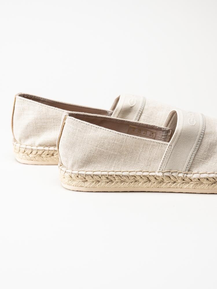 Gant Footwear - Lular Espadrille - Ljusbeige espadrillos i textil