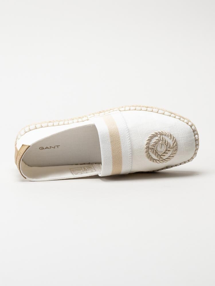 Gant Footwear - Lular Espadrille - Off white espadrillos i textil
