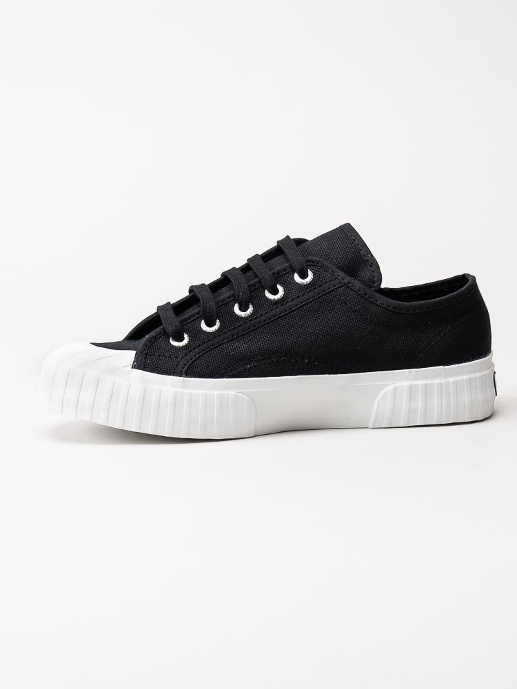 Superga - 2630 Stripe - Svarta sneakers i textil