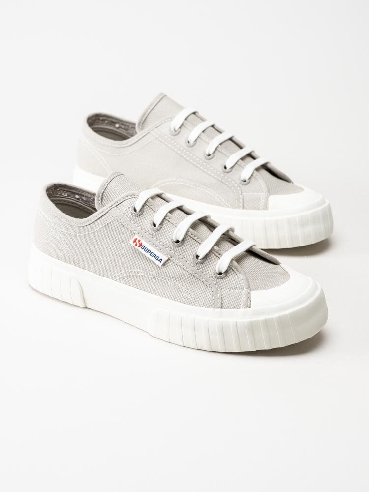 Superga - 2630 Stripe - Grå sneakers i textil