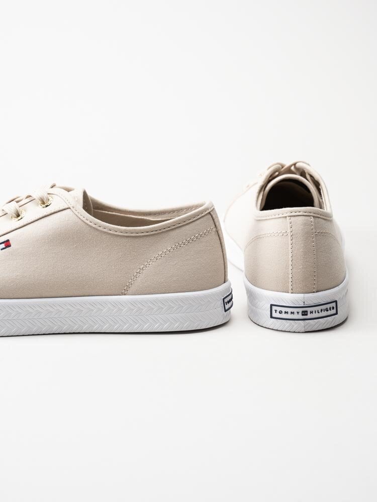 Tommy Hilfiger - Essential Sneaker - Beige sneakers i textil