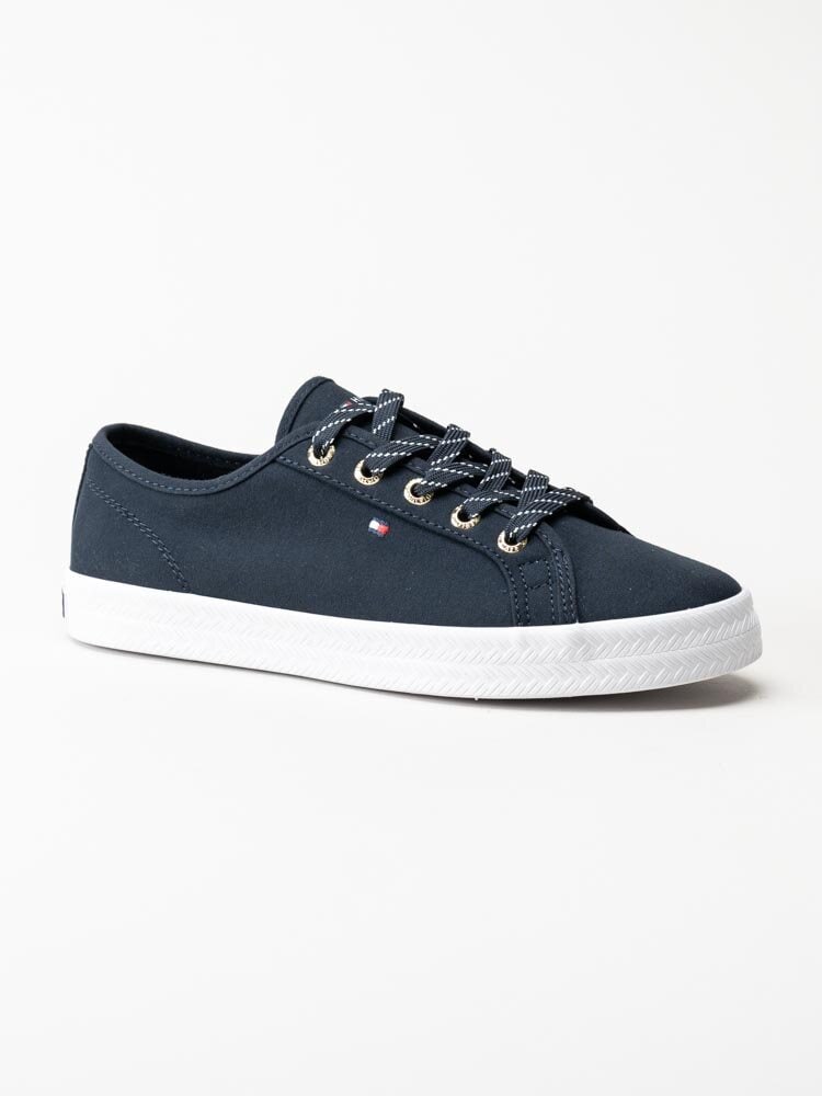 Tommy Hilfiger - Essential Sneaker - Mörkblå sneakers i textil