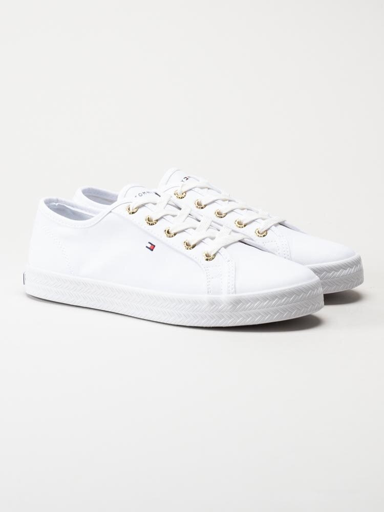 Tommy Hilfiger - Essential Sneaker - Vita sneakers i textil