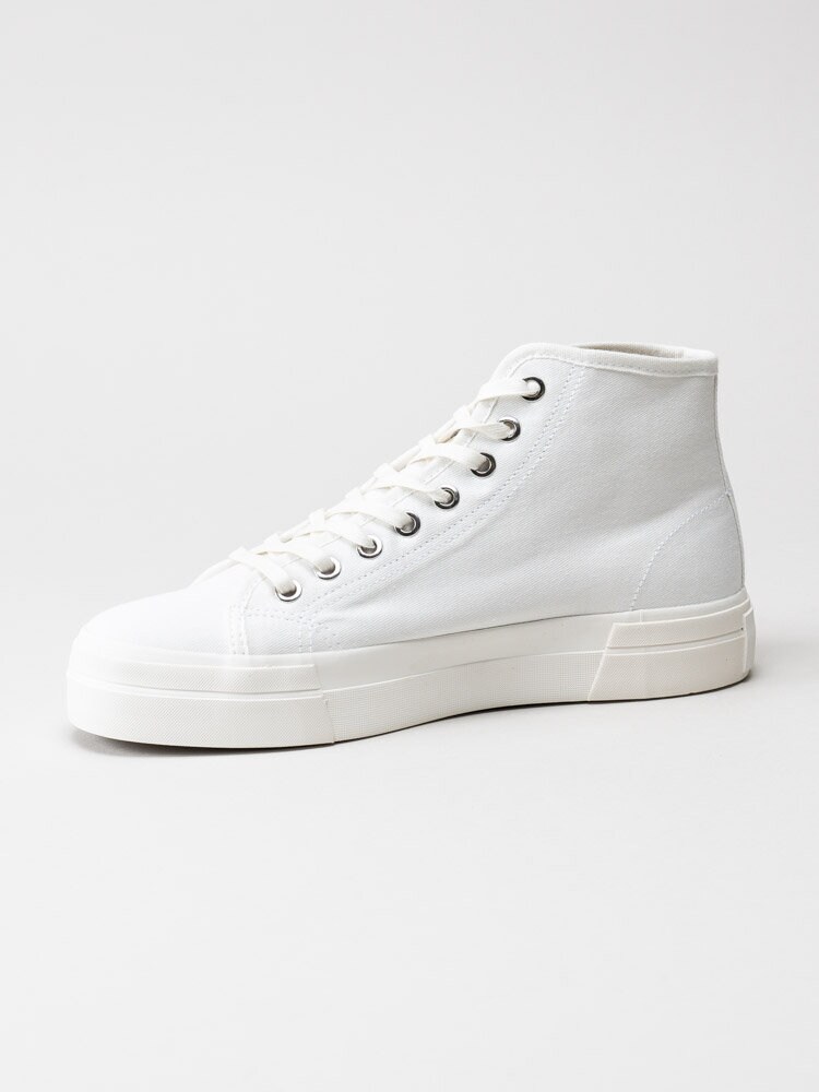 Vagabond - Teddie W - Vita höga canvassneakers