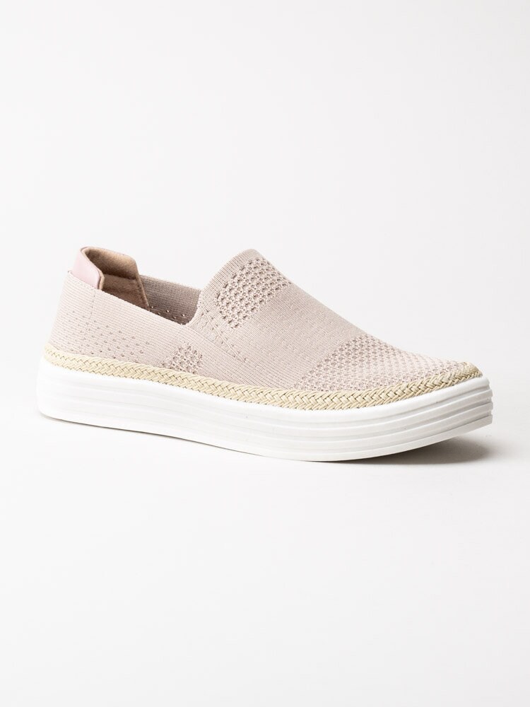 CC Resorts - Beige slip on tygskor