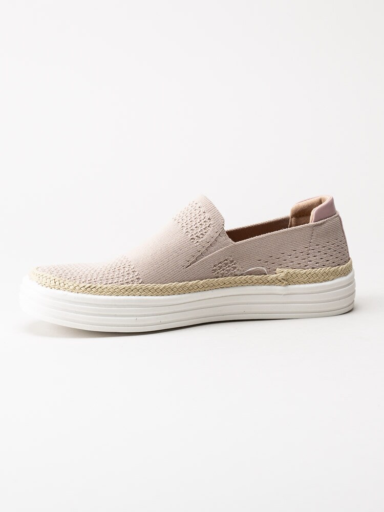 CC Resorts - Beige slip on tygskor