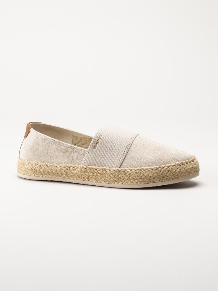 Gant Footwear - Raffiaville - Beige espadrillos i textil